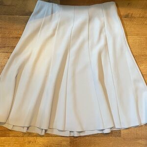Ann Taylor light blue a-line midi skirt size 10 petite